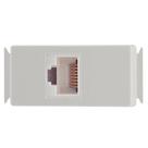 Módulo De Transmissão De Dados Rj45 Cat.6 Branco Tramontina Aria