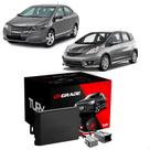 Módulo de Vidro Tury Automotivo Antiesmagante Carro Honda City Até 2014 / New Fit 2009 a 2014 Tury PRO 4.8A