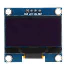 Módulo Display OLED Serial 1,3" 128x64 I2C/SPI - Branco - Para Celular, MP3 e Dispositivos de Saúde