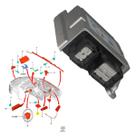 Modulo Do Air Bag De Controle Dos Cintos De Seguranca Dianteiros ( Occ ) ( New Fiesta 2014 A 2018 Sem Air Bag Lateral Freios Abs Com Controle De Estab