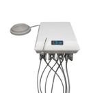 Módulo Equipo Pneumático Odontológico Portátil Itex Max Air 4S Pontas com Seringa, Alta e Baixa Rotação e Sugador