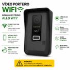 Módulo Externo Intelbras wT7 Videoporteiro com RFID Instalação EmbutirSobrepor