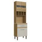 Modulo forno 60cm 3 portas e 1 gaveta co4211 santiago decibal