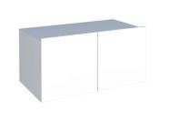 Módulo Gabinete de Banheiro Branco em Madeira Bliss 80 Cozimax