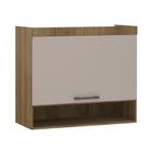 Modulo Guarda Roupa Eucamoveis Paris 1porta Basculante Avela/cinammon
