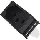 Modulo Ilumi Slim 1 Tomada 20A. Preto - 811414