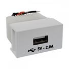 Modulo Ilumi Slim Tomada ''Usb'' Branco 8191