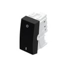 Módulo interruptor bipolar simples 20a/250v~ - habitat black