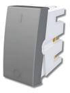 Modulo Interruptor Bipolar Simples 20A/250V Linha Habitat Onix - Fame Modulo Interruptor Bipolar Simples 20A/250V Linha Habitat Onix - Fame