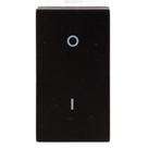 Módulo Interruptor Bipolar Simples EKP-31000-14 Preto Fosco Linha Ekron Dicompel