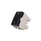 Módulo Interruptor Bipolar Simples MarGirius Sleek 25A Preto Ebony Módulo Interruptor Bipolar Simples MarGirius Sleek 25A Preto Ebony