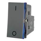 Modulo Interruptor Bipolar Simples Pial Plus+ Legrand Cinza 612005CZ