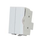 Módulo Interruptor Duplo Paralelo 10A Sleek Margirius Módulo Interruptor Duplo Paralelo 10A Sleek Margirius