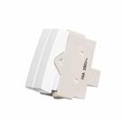 Módulo Interruptor Duplo Paralelo sleek Branco