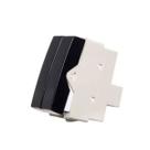 Módulo Interruptor Duplo Paralelo Sleek Preto Margirius Módulo Interruptor Duplo Paralelo Sleek Preto Margirius
