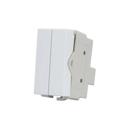 Modulo interruptor duplo simples 10a sleek margirius