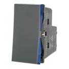 Modulo Interruptor Intermediário Pial Plus+ Legrand Cinza 612007CZ Modulo Interruptor Intermediário Pial Plus+ Legrand Cinza 612007CZ