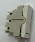 Módulo Interruptor Mini Tecla Paralela Talari Iriel Branco Módulo Interruptor Mini Tecla Paralela Talari Iriel Branco