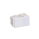 Módulo Interruptor Paralelo 10A Rubi Branco - Force Line
