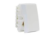 Módulo Interruptor Paralelo 16a/250v Evidence Branco Módulo Interruptor Paralelo 16a/250v Evidence Branco