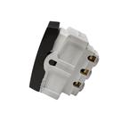 Modulo Interruptor Paralelo Recta Gloss Grafite Blux
