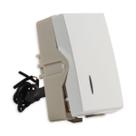 Módulo Interruptor Paralelo Three Way com Luz Sleek Branco MarGirius