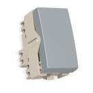 Módulo Interruptor Simples 10A Cinza Sleek Colors Margirius