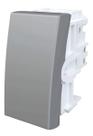 Modulo Interruptor Simples Cinza Acetinado 10A 220V Fame