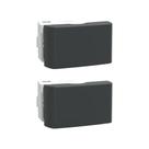 Modulo Interruptor Simples Lunare Up Schneider Grafite Fosco