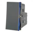 Modulo Interruptor Simples Pial Plus+ Legrand Cinza 611010CZ