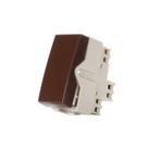 Modulo Interruptor Sleek Paralelo 10A Marrom 17333 Margirius Modulo Interruptor Sleek Paralelo 10A Marrom 17333 Margirius