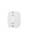 Módulo Interruptor Sobrepor Retangular Simples 6A 250V - 16553 - Ilumi