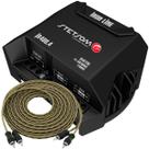 Modulo Ir400.4 Stetsom 400w + Cabo Rca 5m Injetado S300 Pro