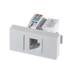 Módulo Keystone Rj 45 Branco Petra Mectronic Módulo Keystone Rj 45 Branco Petra Mectronic