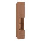 Modulo Lateral 1 Porta 3 Gavetas 44,3cm Setiba Plus Rimo Carvalho/Carvalho