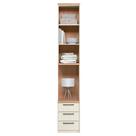 Modulo Lateral 41,7cm 01 Porta e 03 Gavetas Doce Vida Santos Andira