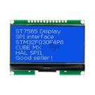 Módulo LCD Com Tela De Matriz De Pontos COG Estardyn LCD12864 Com Interface SPI