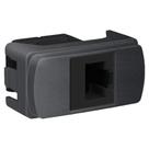 Módulo Miluz Jack RJ45 8 Vias CAT5E Grafite Schneider Módulo Miluz Jack RJ45 8 Vias CAT5E Grafite Schneider