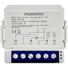 Modulo Mini Rele Inteligente Wifi Novadigital Automação Cortina Persiana Smart Switch Compatível Tuya Smart Life Alexa Google RF433Mhz MS108 110V 220V