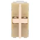 Modulo Novara Ouro Rose Interruptor Simples