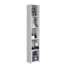 Módulo Organizador Multiuso Funcionale Estante Branca 33X26X182cm MDP Art In Móveis