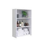 Módulo Organizador Multiuso Funcionale Estante Branca 63X26X90cm MDP Art In Móveis