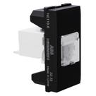 Módulo Origen Jack Rj45 Cat6 Preto Abb Módulo Origen Jack Rj45 Cat6 Preto Abb