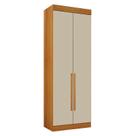 Modulo Orion 02 Portas Cinamomo Off White Leifer Móveis
