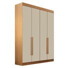 Modulo Orion 04 Portas Cinamomo Off White - Leifer Móveis Modulo Orion 04 Portas Cinamomo Off White - Leifer Móveis