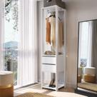 Módulo para Closet com Gavetas e Cabideiro 183x45x40cm Módulo para Closet com Gavetas e Cabideiro 183x45x40cm