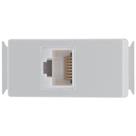 Módulo para Tomada de Telefone RJ11 Aria Branco - 57217051 - TRAMONTINA