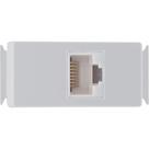 Módulo Para Tomada Para Transmissão De Dados Rj45 Cat. 6 Tramontina Aria Branco Tramontina