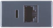 Módulo para Tomada para Transmissão de Dados RJ45 cat. 6 Tramontina Grafite