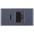 Modulo para Tomada para Transmissão de Dados RJ45 cat. 6 Modulo para Tomada para Transmissão de Dados RJ45 cat. 6